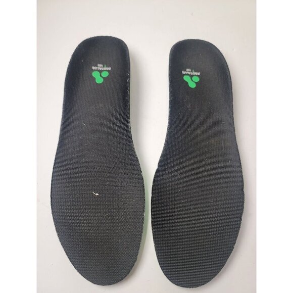 Protalus T100 Men's RF Green & Black Orthotic Insoles Size 8 - Picture 1 of 6